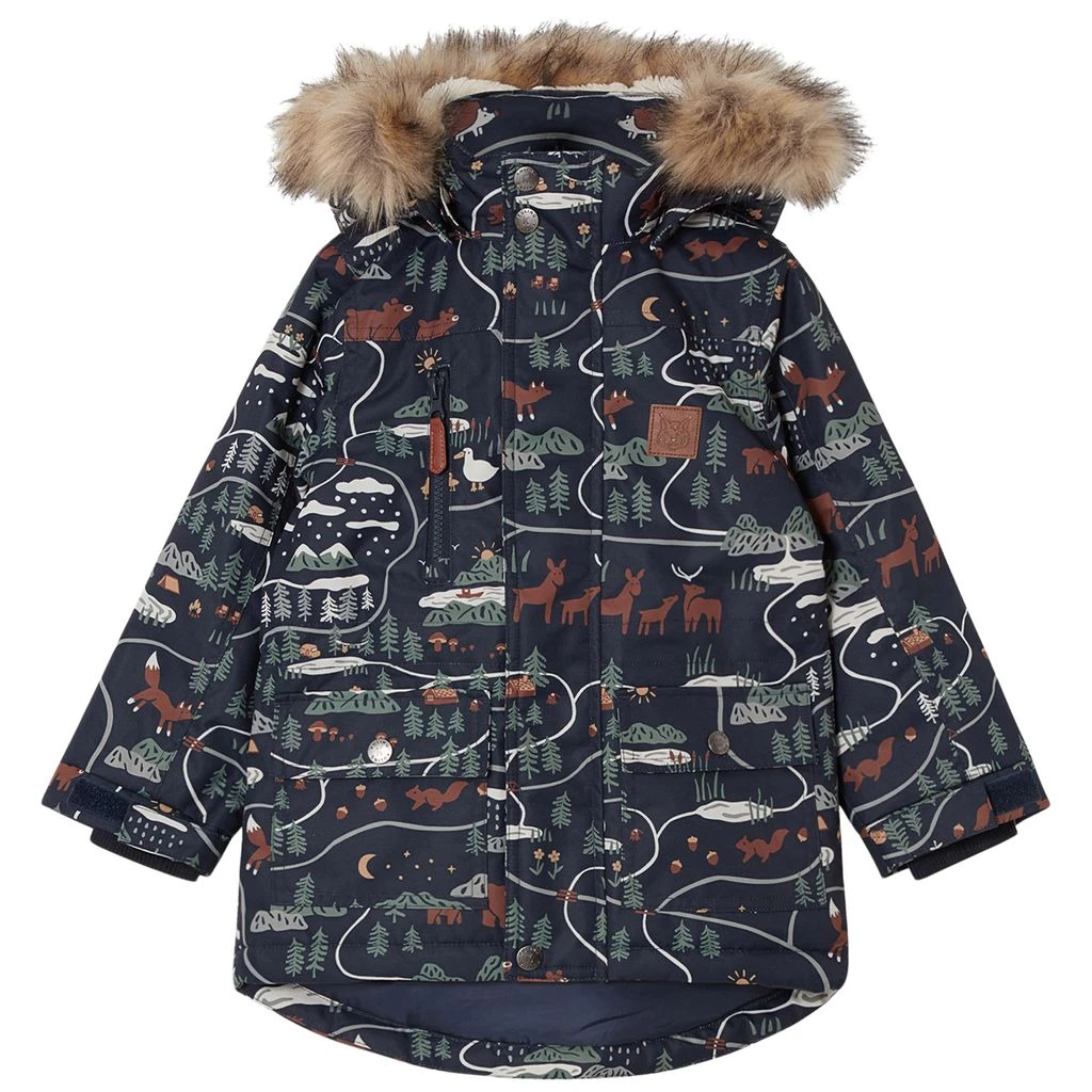 Val Thorens Parka Navy Landscape 1 Val Thorens Parka Navy Landscape